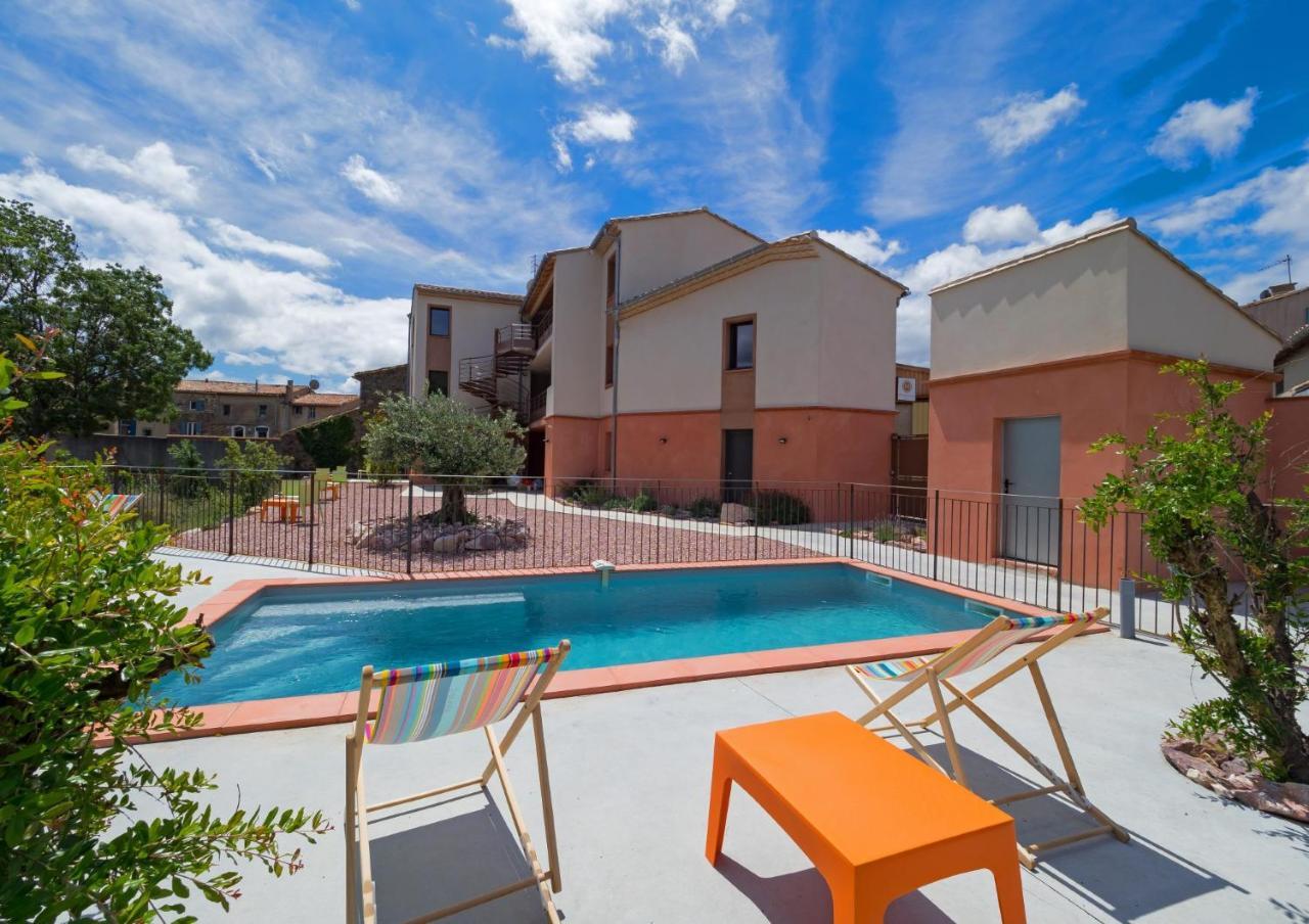 Logis Hotel - Restaurant La Marbrerie Caunes-Minervois Zewnętrze zdjęcie